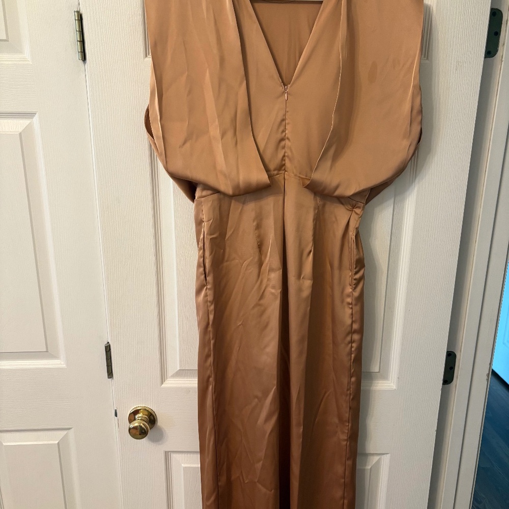 Gold jumpsuit
